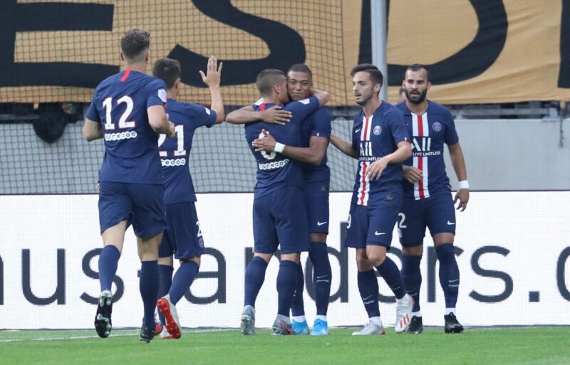 riyadh season team xi vs psg lineups